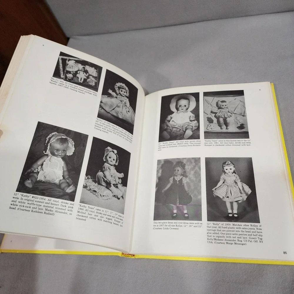 Madame Alexander Collector Dolls Book 2 & Price Guide Yellow Hardcover Set OS